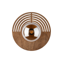 5906135110131 LUNAR WOOD KINKIET 1XG9 250 TK LIGHTING