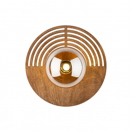 5906135110148 LUNAR WOOD KINKIET 1XG9 300 TK LIGHTING