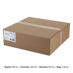 5901780543365 CLOUD LINEN LAMPA SUFITOWA 4 TK LIGHTING