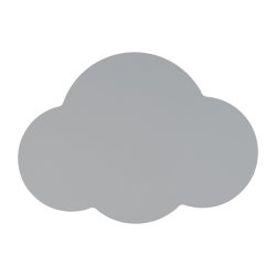 5901780549657 CLOUD GREY KINKIET 2 X G9 TK LIGHTING