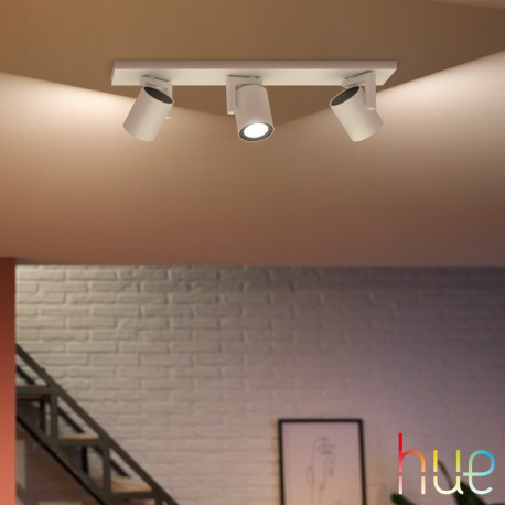 8720169318137 Potrójne oświetlenie punktowe Argenta HUE