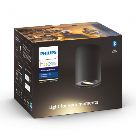 8720169319998 Pojedynczy reflektor punktowy Pillar - moduł przedłużający PHILIPS HUE