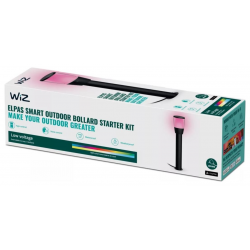 8720169071797 Lampa Ogrodowa Zewnętrzna LED SŁUPEK 50cm  2700-5000K RGB  Czarna Inteligentna SMART  WiZ