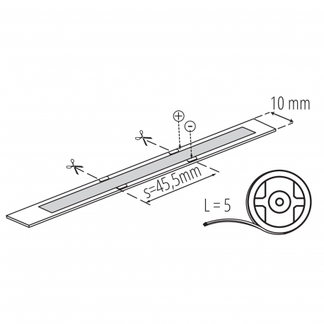 39414 Taśma LED LCOB 14W/M 24 IP65-WW KANLUX 4000K