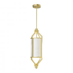 OR85860  Zundo Old Gold 20 KLASYCZNA LAMPA WISZĄCA Open Design Highlights