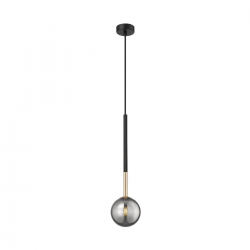 P0574-01F-SDFZ ARCTURUS LAMPA WISZĄCA CZARNO-ZŁOTA/BLACK-GOLD ZUMA LINE