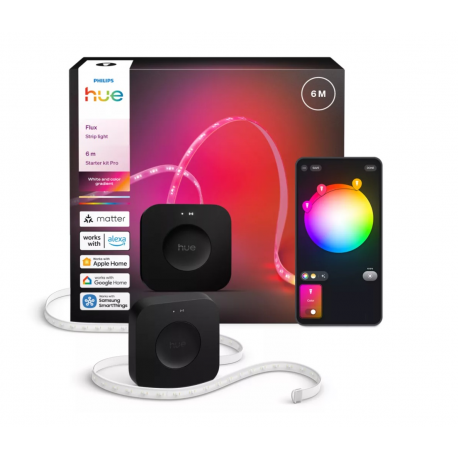 8721103103611 Zestaw startowy: taśma LED Hue Flux 6 m + Bridge Pro PHILIPS HUE