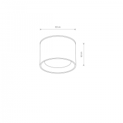 10483 Lampa punktowa BOL WHITE NOWODVORSKI BIAŁA