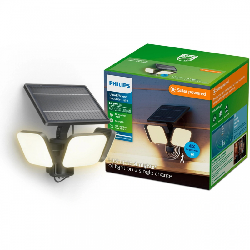 8721103105431 UltraEfficient Solar Kinkiet Zyren 24,5 W PHILIPS