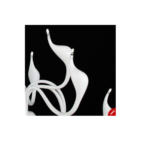 SNAKE 2 LAMPA WISZĄCA NOWOCZESNA AZZARDO MP6230-15 BLACK