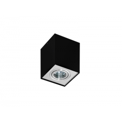 ELOY 1 GM4106 LAMPA NATYNKOWA AZZARDO ALUMINIUM/CZARNY