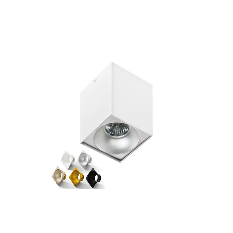 HUGO 1 WHITE GM4104 WH LAMPA NATYNKOWA AZZARDO / Wybór koloru reflektora