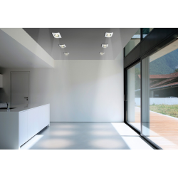 EZIO GM2105 WH LAMPA OCZKO WPUSZCZANE AZZARDO WHITE