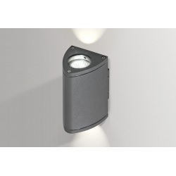 LUCA GM1102 KINKIET ZEWNĘTRZNY AZZARDO DARK GRAY
