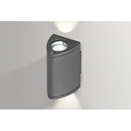 LUCA GM1102 KINKIET ZEWNĘTRZNY AZZARDO DARK GRAY