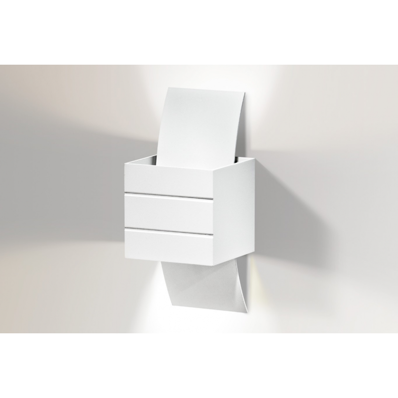 VIDAL WHITE GM1104 LAMPA KINKIET AZZARDO WHITE