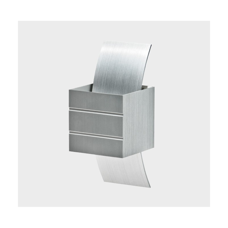 VIDAL ALU GM1104 LAMPA KINKIET AZZARDO ALU