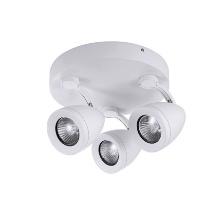ALBICO 3 WHITE ROUND PLAFON AZZARDO FH31813B4-3R
