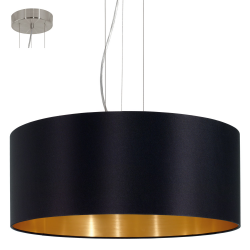 MASERLO 31607 LAMPA WISZĄCA ABAŻUR EGLO