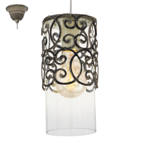 CARDIGAN 49201 LAMPA WISZĄCA VINTAGE EGLO