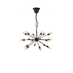 ORBIT LAMPA WISZĄCA 40446-18 CZARNA AZZARDO