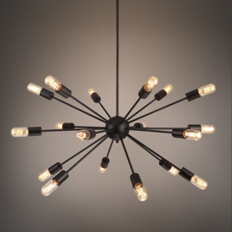 ORBIT LAMPA WISZĄCA 40446-18 CZARNA AZZARDO