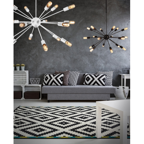 ORBIT LAMPA WISZĄCA 40446-18 CZARNA AZZARDO