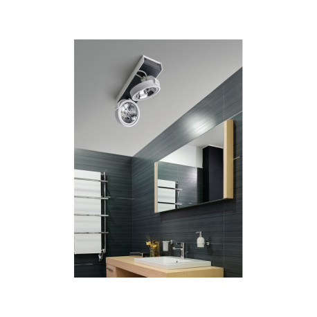 MAX 2 12V REFLEKTOR PODWÓJNY GM4206-12V BIAŁY AZZARDO