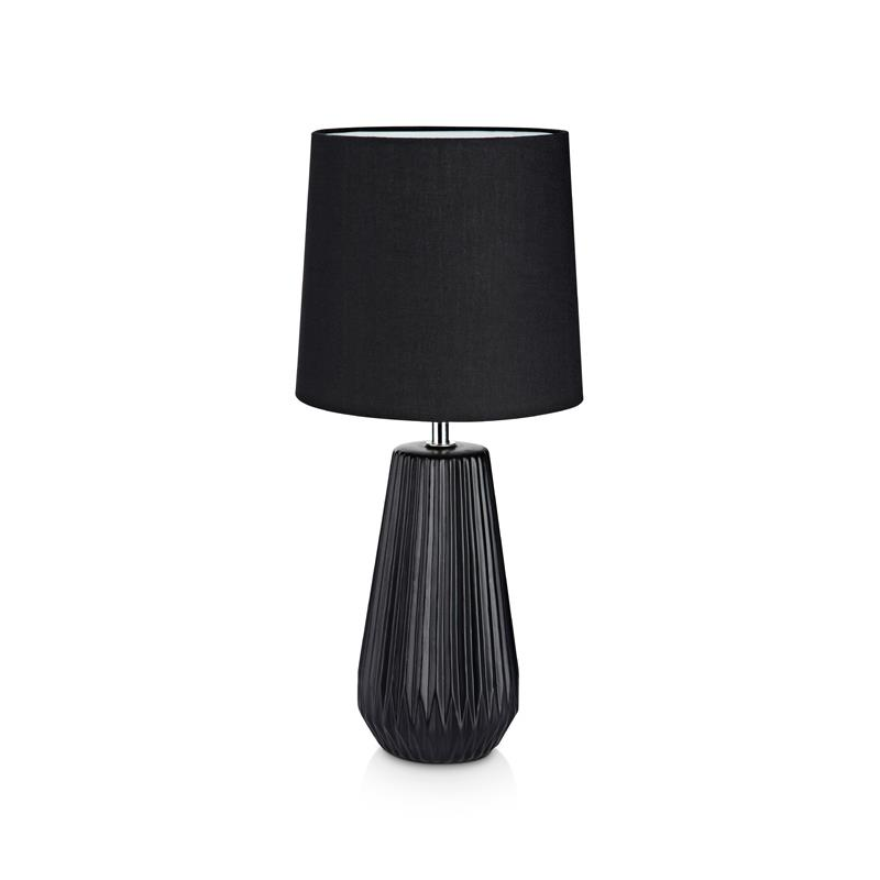 NICCI 106624 LAMPA STOŁOWA NOCNA MARKSLOJD CZARNA