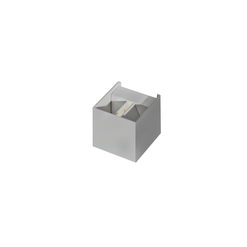 GAMBINO KINKIET LED LC8005 CIEMNY SZARY AZZARDO