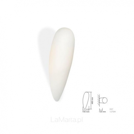 CORNO KINKIET ORLICKI DESIGN