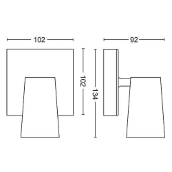 REFLEKTOR PAISLEY 50571/48/PN PHILIPS