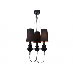 BAROCO 3 PENDANT AD-7121S-3BK LAMPA WISZĄCA ŻYRANDOL AZZARDO