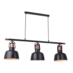 DARLING 3 BLACK LINE MD50686-3A LAMPA WISZĄCA AZZARDOAZ2144