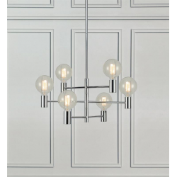 CAPITAL 106419 LAMPA WISZĄCA CHROM MARKSLOJD