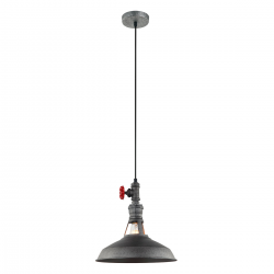 GARIBALDO LAMPA WISZĄCA MDM-2781/1 GR+BK ITALUX