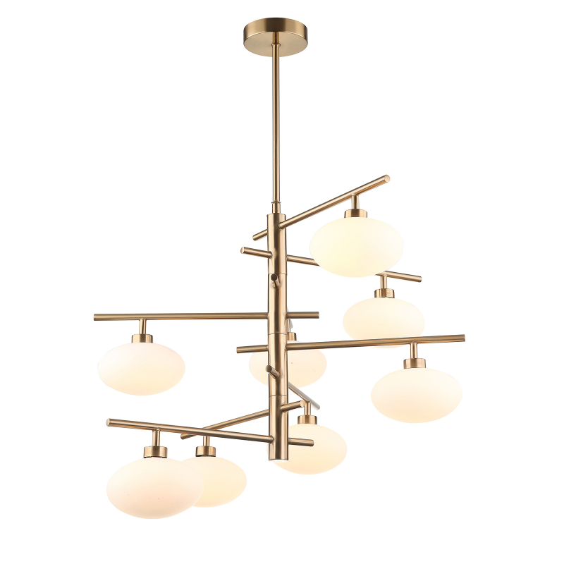 FIORENZO MDM3661-8 BRO+W LAMPA WISZĄCA ITALUX