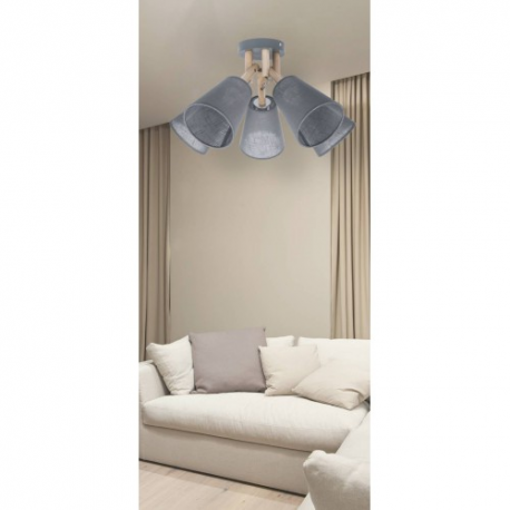 VAIO GRAY 659 LAMPA SUFITOWA TK-LIGHTING