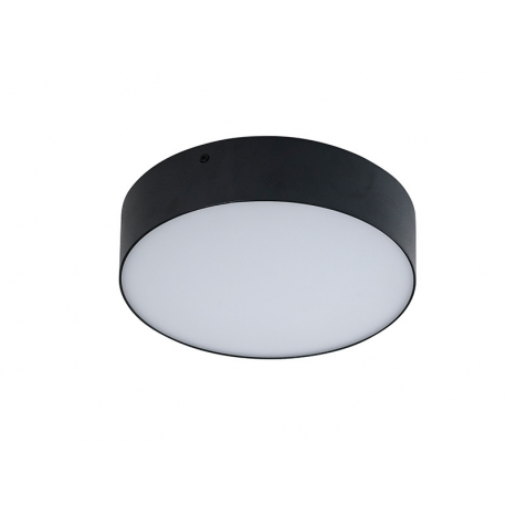 MONZA R 22 BK 4000K PLAFON CZARNY NATYNKOWY AZZARDO LED