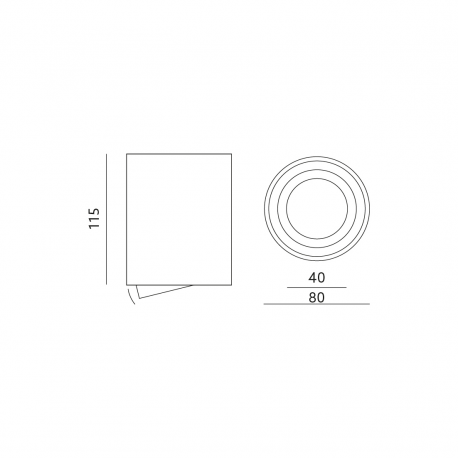 LAMPA NATYNKOWA TUBA RUCHOMA KPOH36LBI OH36L KOBI