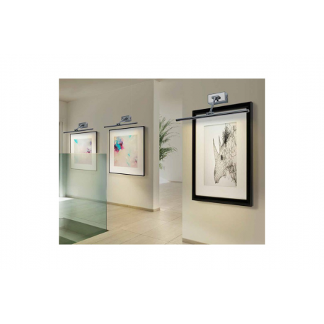 DAVINCI 70 CHROME KINKIET LED NAD LUSTRO AZZARDO AZ2656