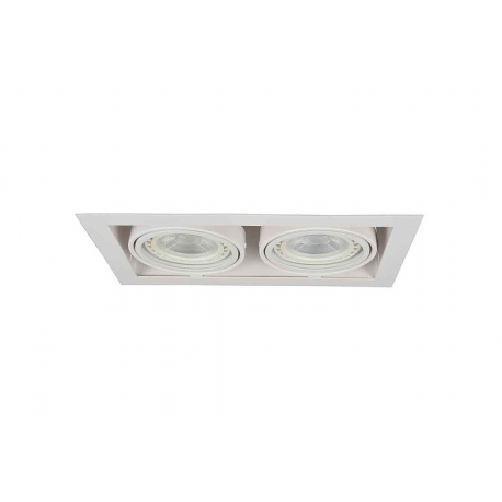 NOVA 2 WH/WH AZ2876 ES111 LAMPA OCZKO WPUSZCZANE SPOT AZZARDO