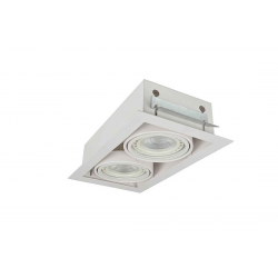 NOVA 2 WH/WH AZ2876 ES111 LAMPA OCZKO WPUSZCZANE SPOT AZZARDO
