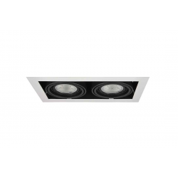 NOVA 2 WH/BK AZ2877 ES111 LAMPA OCZKO WPUSZCZANE SPOT AZZARDO