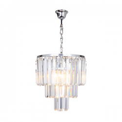 AMEDEO LAMPA WISZĄCA 17106/3+1-CHR ZUMA LINE