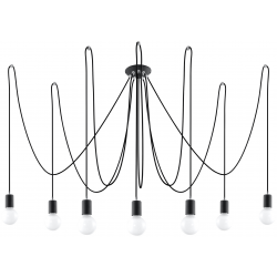 LAMPA WISZĄCA NOWOCZESNA SOLLUX EDISON 7 SL.0372