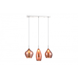 AMBER MILANO 3 AZ3078 LAMPA WISZĄCA AZZARDO