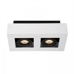 CASEMIRO  IT8001S2-WH/BK  LAMPA SUFITOWA/PLAFON ITALUX