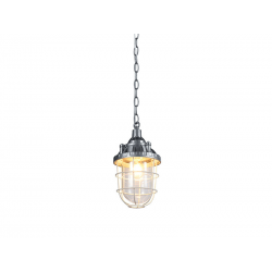 AZ2375 Azzardo HOWE lampa wisząca zwis 1x60W E27 srebrny...