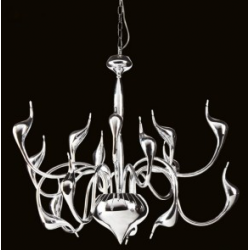 SNAKE 2 LAMPA WISZĄCA NOWOCZESNA AZZARDO MP6230-15 CHROME